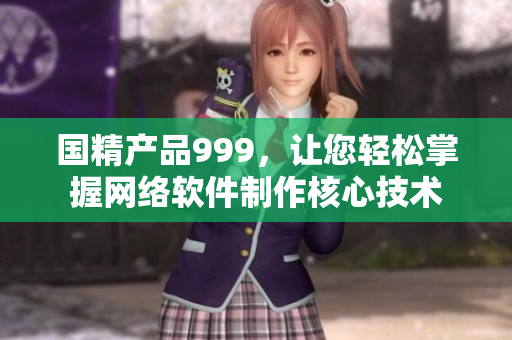 國精產(chǎn)品999，讓您輕松掌握網(wǎng)絡(luò)軟件制作核心技術(shù)