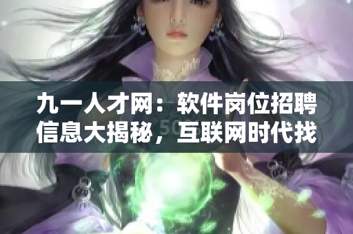 九一人才網(wǎng)：軟件崗位招聘信息大揭秘，互聯(lián)網(wǎng)時代找工作首選