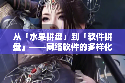 從「水果拼盤」到「軟件拼盤」——網絡軟件的多樣化發(fā)展趨勢