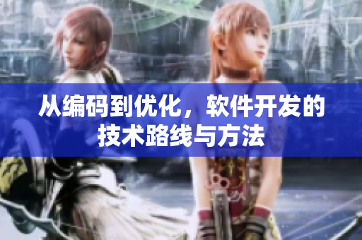 從編碼到優(yōu)化，軟件開發(fā)的技術(shù)路線與方法