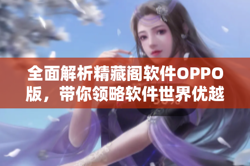 全面解析精藏閣軟件OPPO版，帶你領(lǐng)略軟件世界優(yōu)越體驗(yàn)！