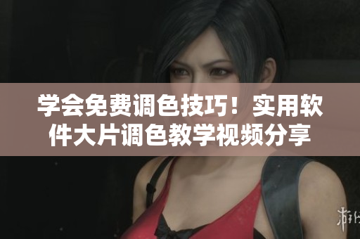 學(xué)會(huì)免費(fèi)調(diào)色技巧！實(shí)用軟件大片調(diào)色教學(xué)視頻分享
