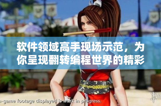 軟件領(lǐng)域高手現(xiàn)場(chǎng)示范，為你呈現(xiàn)翻轉(zhuǎn)編程世界的精彩細(xì)節(jié)