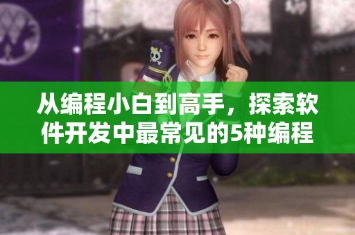 從編程小白到高手，探索軟件開發(fā)中最常見的5種編程語言
