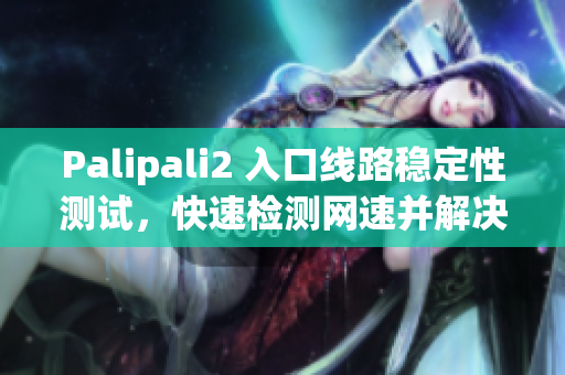 Palipali2 入口線路穩(wěn)定性測試，快速檢測網(wǎng)速并解決網(wǎng)絡(luò)問題