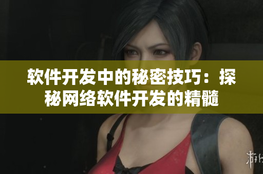 軟件開發(fā)中的秘密技巧：探秘網(wǎng)絡軟件開發(fā)的精髓