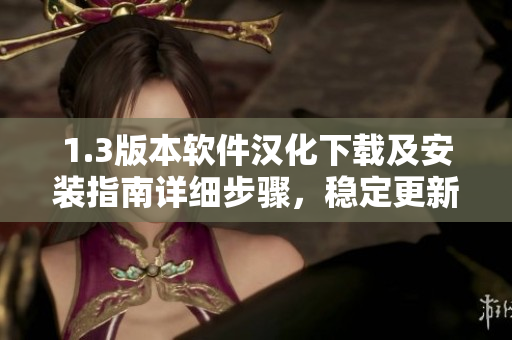 1.3版本軟件漢化下載及安裝指南詳細(xì)步驟，穩(wěn)定更新，簡易操作