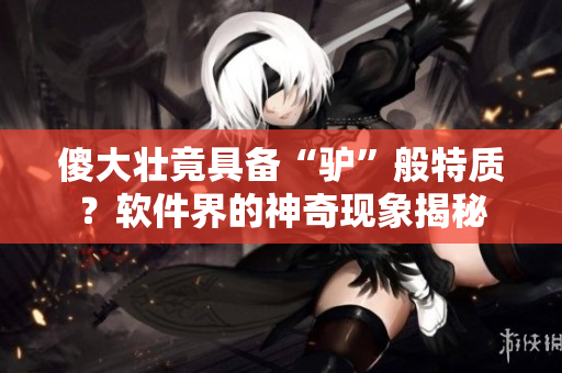 傻大壯竟具備“驢”般特質(zhì)？軟件界的神奇現(xiàn)象揭秘