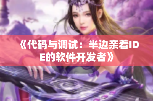 《代碼與調(diào)試：半邊親著IDE的軟件開發(fā)者》