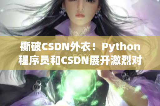 撕破CSDN外衣！Python程序員和CSDN展開激烈對(duì)決