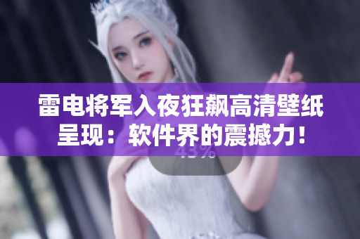 雷電將軍入夜狂飆高清壁紙呈現(xiàn)：軟件界的震撼力！