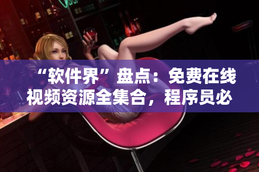 “軟件界”盤點(diǎn)：免費(fèi)在線視頻資源全集合，程序員必看