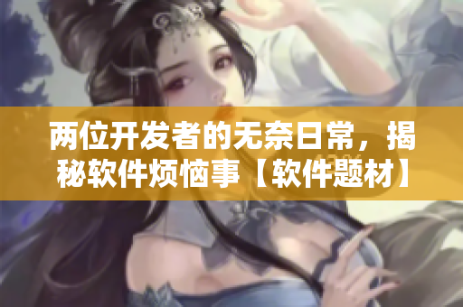 兩位開發(fā)者的無奈日常，揭秘軟件煩惱事【軟件題材】