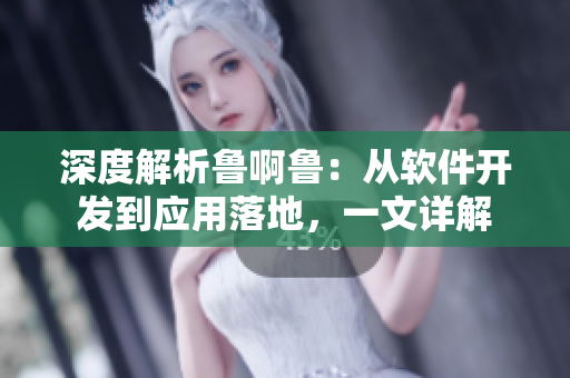 深度解析魯啊魯：從軟件開發(fā)到應(yīng)用落地，一文詳解
