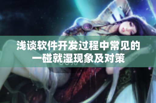 淺談軟件開(kāi)發(fā)過(guò)程中常見(jiàn)的一碰就濕現(xiàn)象及對(duì)策