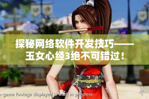 探秘網(wǎng)絡軟件開發(fā)技巧——玉女心經(jīng)3絕不可錯過！