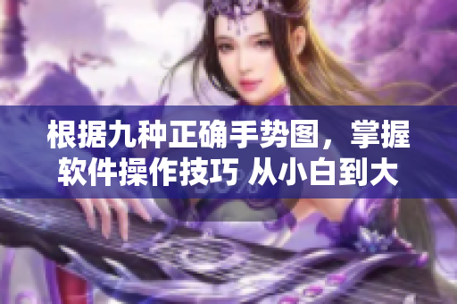 根據(jù)九種正確手勢(shì)圖，掌握軟件操作技巧 從小白到大佬的進(jìn)階指南