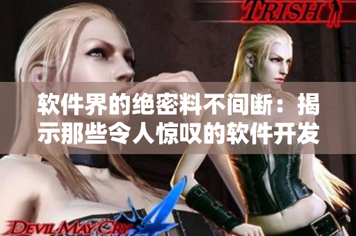 軟件界的絕密料不間斷：揭示那些令人驚嘆的軟件開發(fā)故事！
