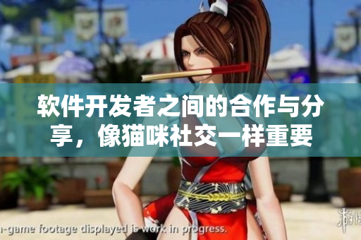 軟件開發(fā)者之間的合作與分享，像貓咪社交一樣重要