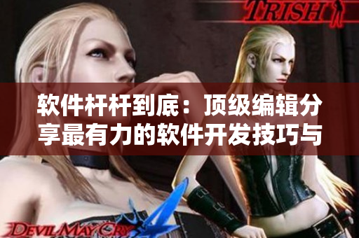 軟件桿桿到底：頂級(jí)編輯分享最有力的軟件開發(fā)技巧與經(jīng)驗(yàn)！