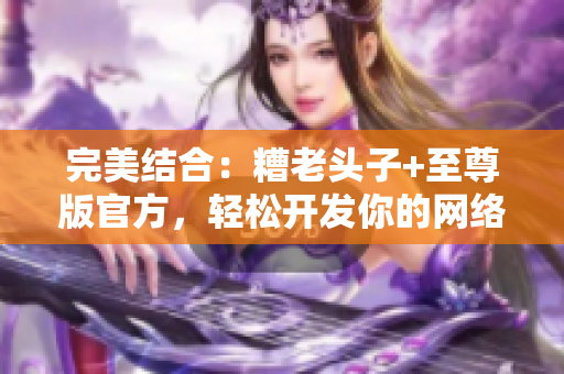 完美結(jié)合：糟老頭子+至尊版官方，輕松開發(fā)你的網(wǎng)絡(luò)軟件