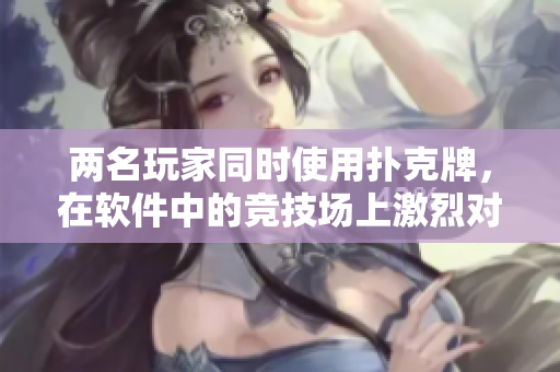 兩名玩家同時使用撲克牌，在軟件中的競技場上激烈對決