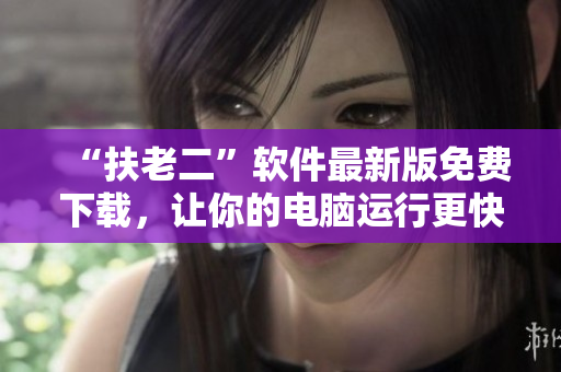 “扶老二”軟件最新版免費(fèi)下載，讓你的電腦運(yùn)行更快更順暢！