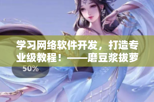 學(xué)習(xí)網(wǎng)絡(luò)軟件開(kāi)發(fā)，打造專業(yè)級(jí)教程！——磨豆?jié){拔蘿卜視頻教程啟示錄