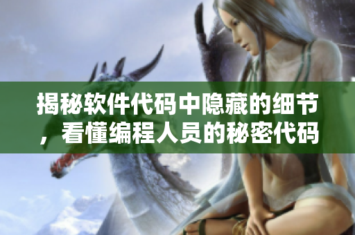 揭秘軟件代碼中隱藏的細節(jié)，看懂編程人員的秘密代碼畫面