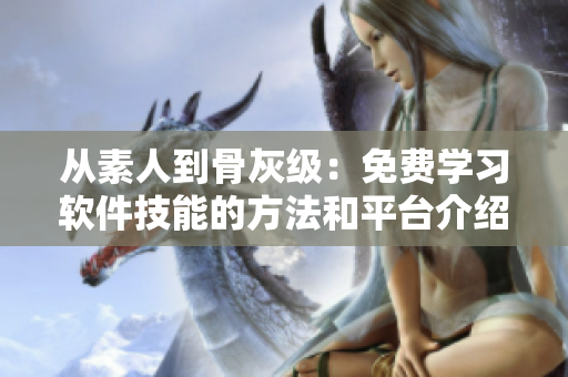 從素人到骨灰級(jí)：免費(fèi)學(xué)習(xí)軟件技能的方法和平臺(tái)介紹