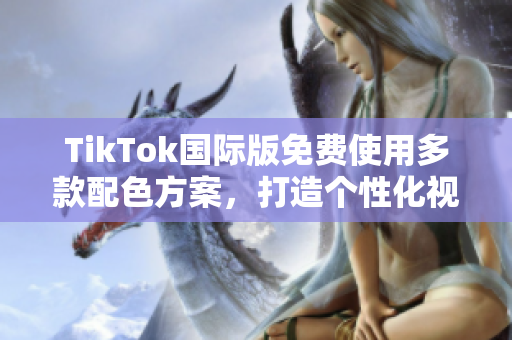 TikTok國際版免費使用多款配色方案，打造個性化視覺體驗