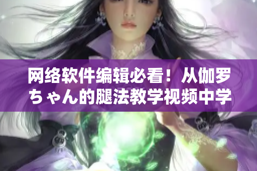 網(wǎng)絡(luò)軟件編輯必看！從伽羅ちゃん的腿法教學視頻中學習軟件編寫技巧！