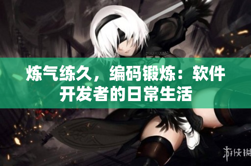 煉氣練久，編碼鍛煉：軟件開發(fā)者的日常生活