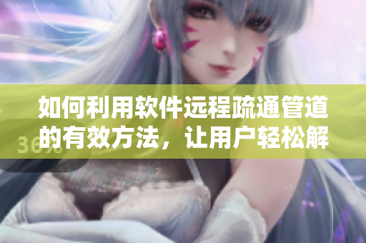 如何利用軟件遠(yuǎn)程疏通管道的有效方法，讓用戶輕松解決下水道堵塞問題