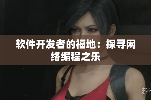 軟件開發(fā)者的福地：探尋網(wǎng)絡(luò)編程之樂