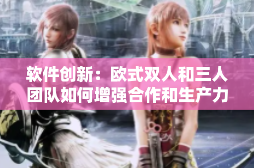 軟件創(chuàng)新：歐式雙人和三人團(tuán)隊(duì)如何增強(qiáng)合作和生產(chǎn)力