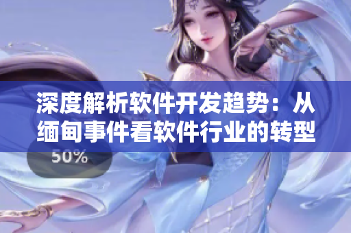 深度解析軟件開發(fā)趨勢：從緬甸事件看軟件行業(yè)的轉(zhuǎn)型與挑戰(zhàn)