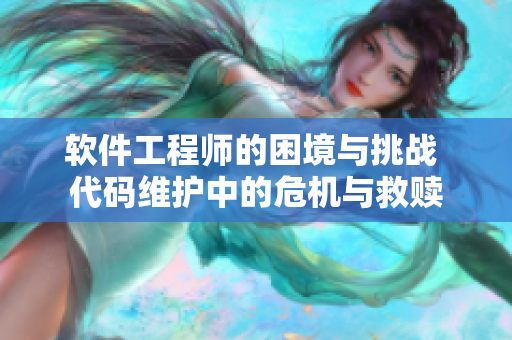 軟件工程師的困境與挑戰(zhàn) 代碼維護中的危機與救贖