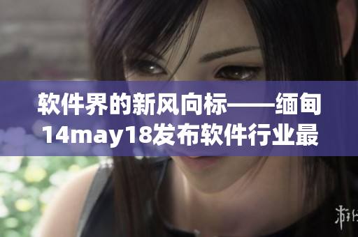 軟件界的新風(fēng)向標(biāo)——緬甸14may18發(fā)布軟件行業(yè)最新動態(tài)