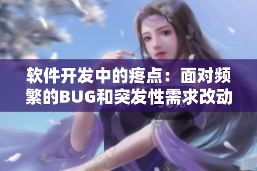 軟件開發(fā)中的疼點：面對頻繁的BUG和突發(fā)性需求改動