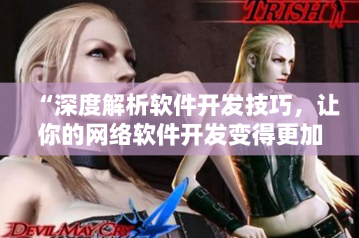 “深度解析軟件開發(fā)技巧，讓你的網絡軟件開發(fā)變得更加高效和專業(yè)”