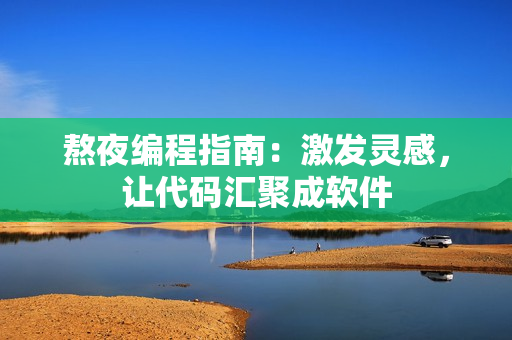熬夜編程指南：激發(fā)靈感，讓代碼匯聚成軟件