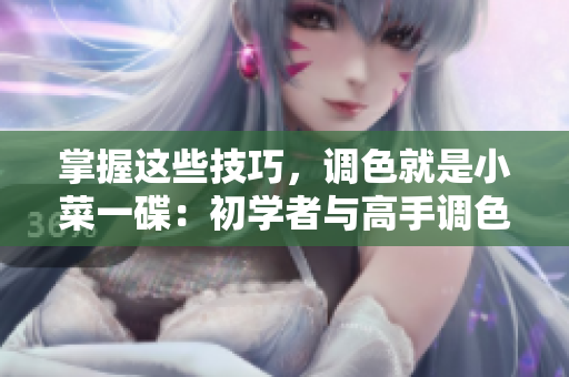 掌握這些技巧，調(diào)色就是小菜一碟：初學(xué)者與高手調(diào)色大片區(qū)別揭秘