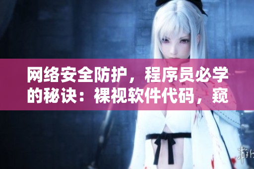 網(wǎng)絡(luò)安全防護，程序員必學的秘訣：裸視軟件代碼，窺探紅顏密碼！