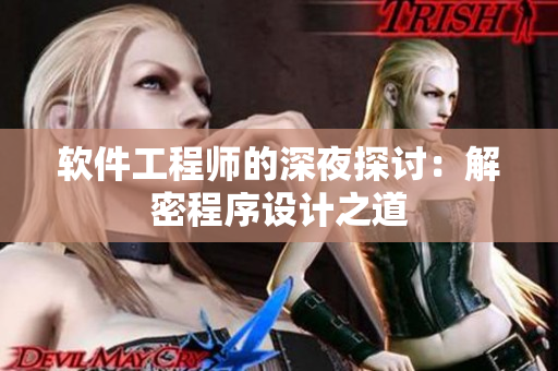 軟件工程師的深夜探討：解密程序設(shè)計(jì)之道