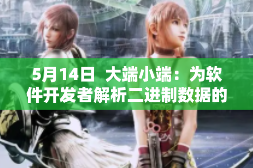 5月14日  大端小端：為軟件開發(fā)者解析二進(jìn)制數(shù)據(jù)的重要性