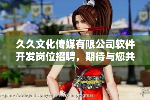 久久文化傳媒有限公司軟件開發(fā)崗位招聘，期待與您共同探索創(chuàng)新技術(shù)