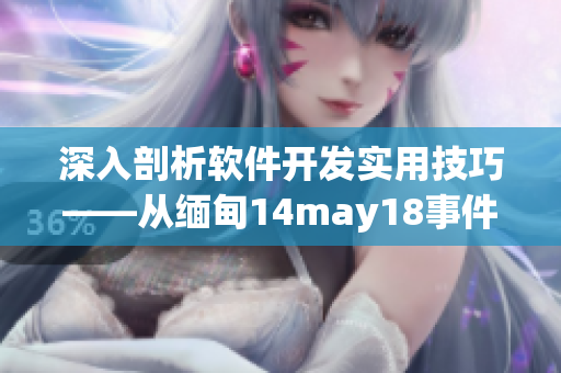 深入剖析軟件開發(fā)實(shí)用技巧——從緬甸14may18事件看起