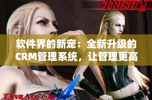 軟件界的新寵：全新升級(jí)的CRM管理系統(tǒng)，讓管理更高效