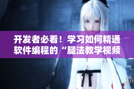 開(kāi)發(fā)者必看！學(xué)習(xí)如何精通軟件編程的“腿法教學(xué)視頻”
